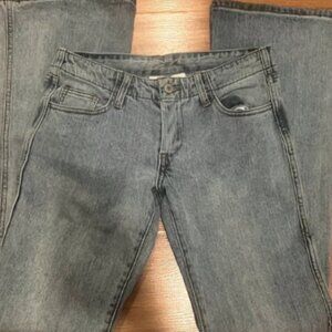 Brandy Melville low rise flared jeans